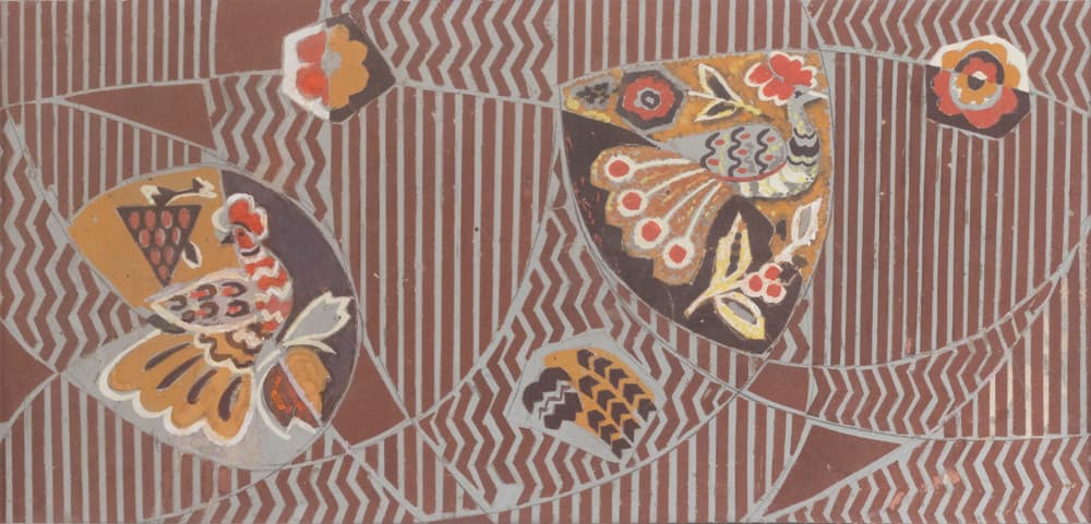 Ескіз мозаїчного панно для підземного переходу на Площі Калініна у Києві*