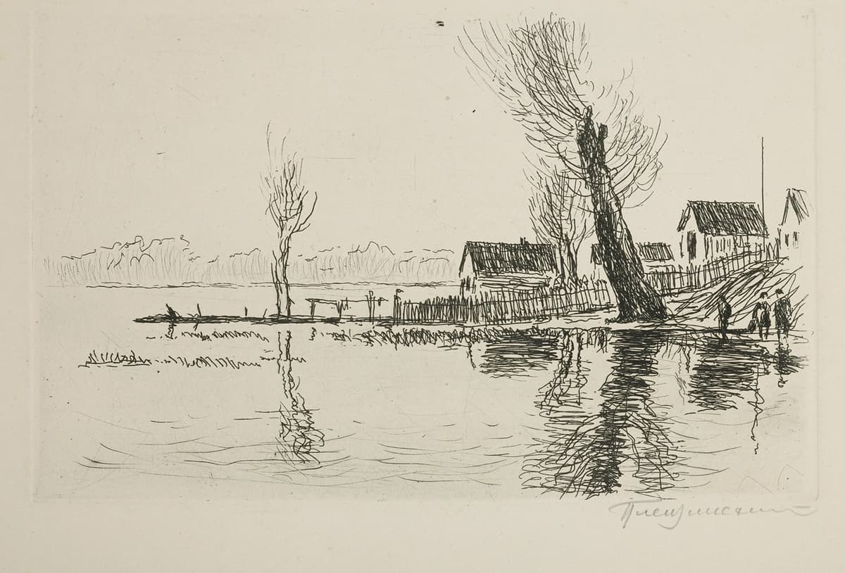 Пейзаж з деревами