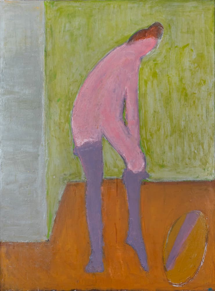 Дівчина біля дзеркала