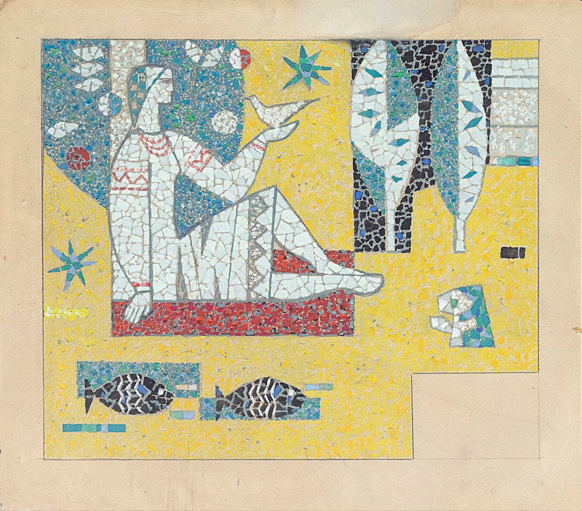 Ескіз мозаїчного панно