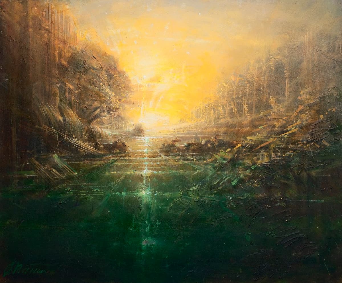 Комета Галлея. Із циклу «Острів Святої Єлени»