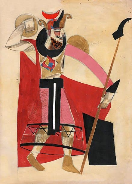 Ескіз костюма шейха до балету «Корсар» (копія твору А. Петрицького)