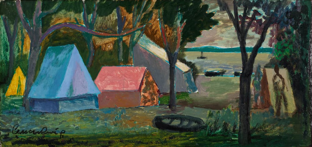 Намети біля озера