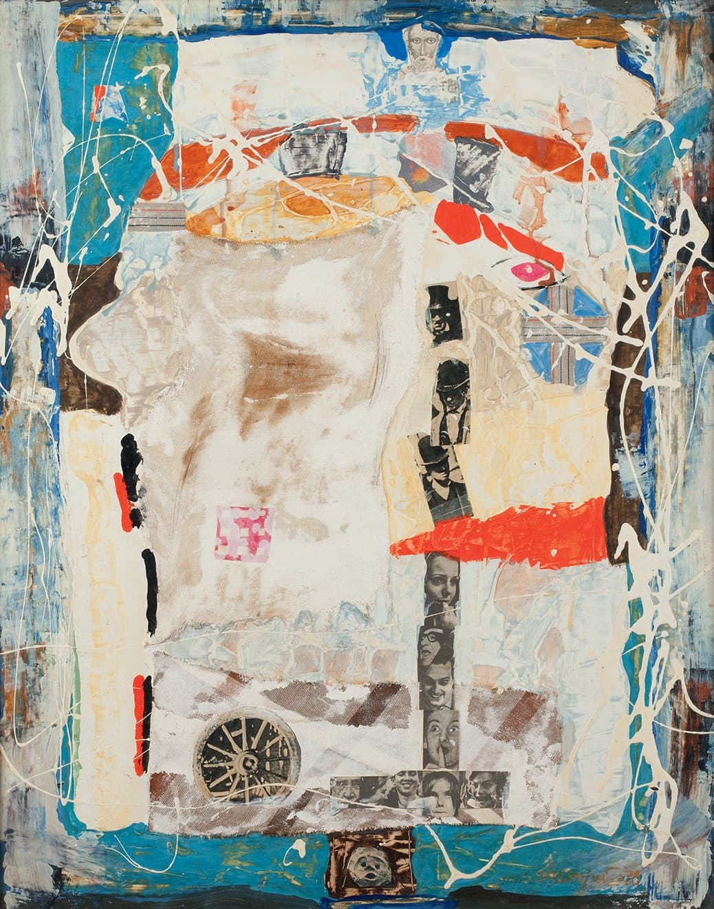 Композиція з обличчями