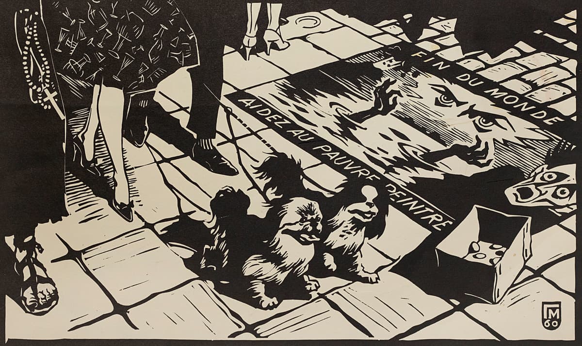 Тротуар у Брюсселі. Із серії «Бенілюкс»