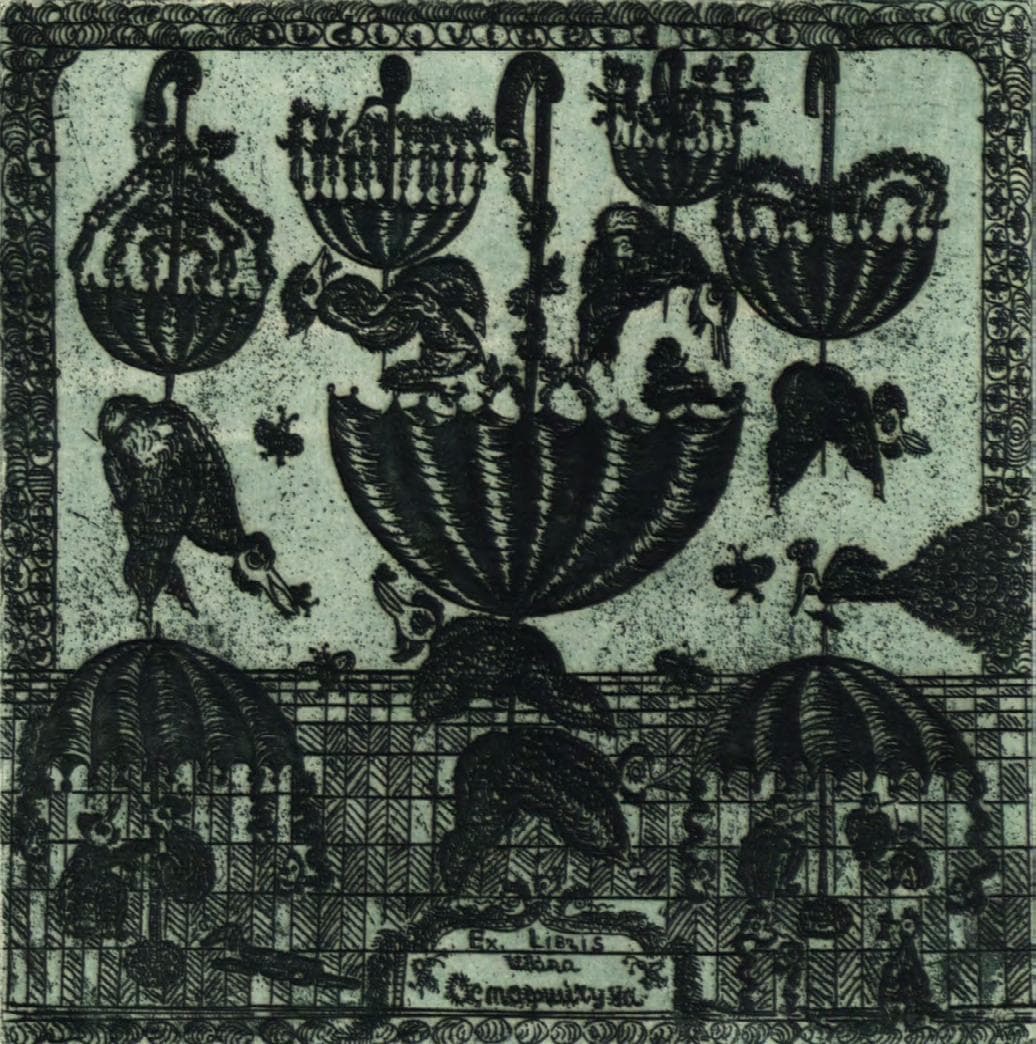 Екслібрис Івана Остафійчука