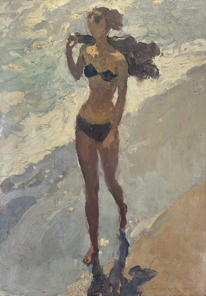 На морському березі