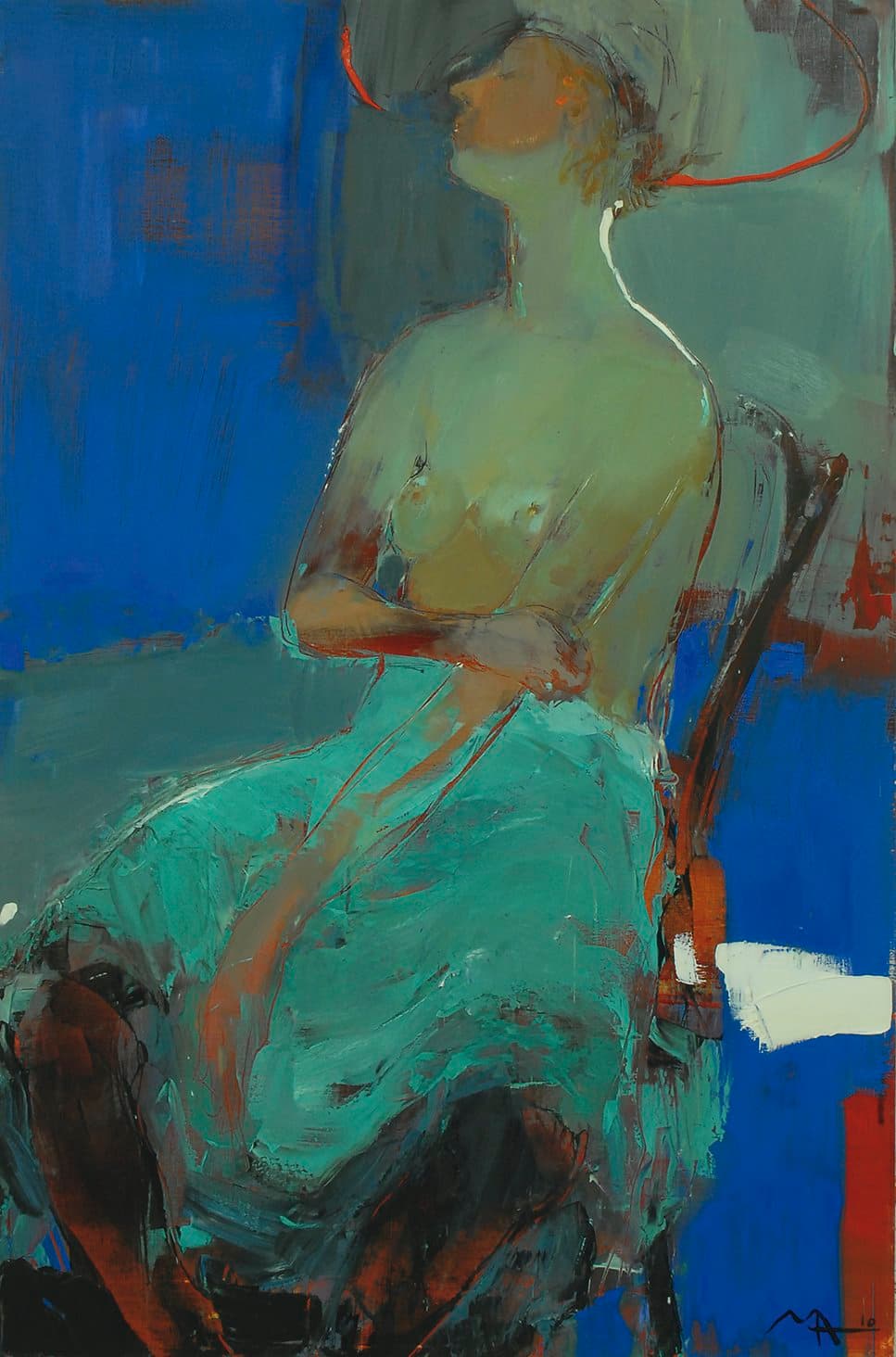 Жінка в капелюсі