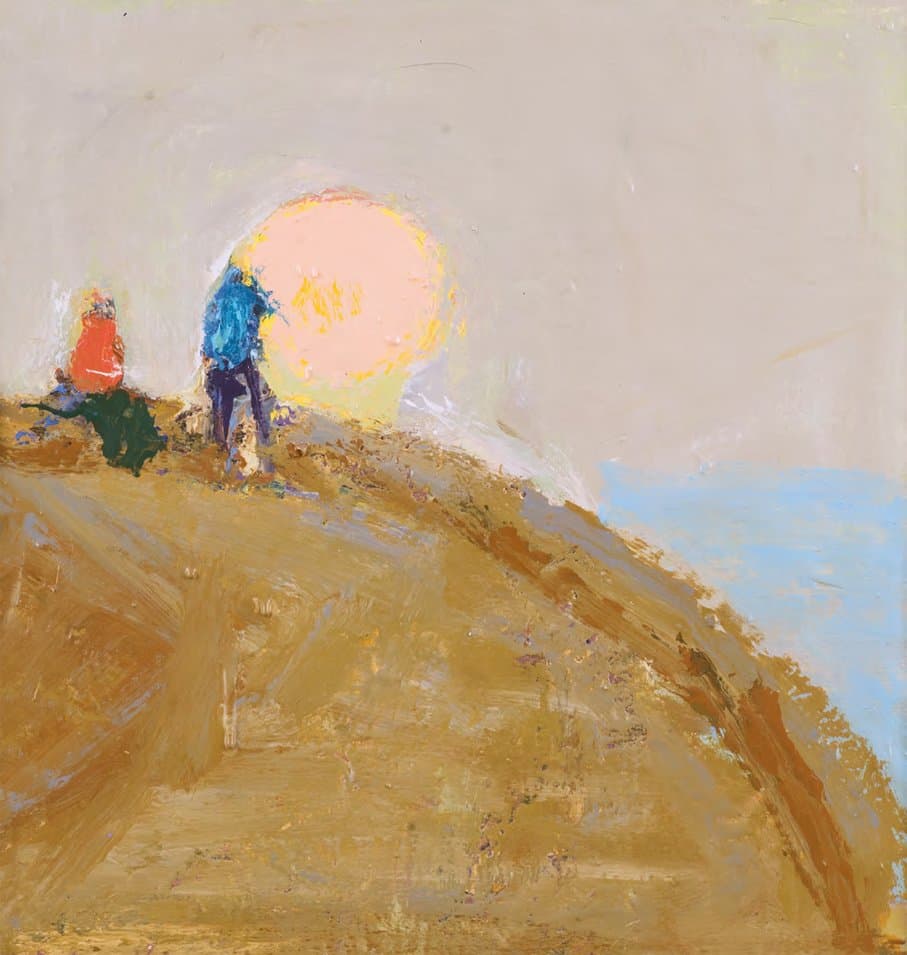 Схід місяця. Із серії «Узбережжя Синаю»