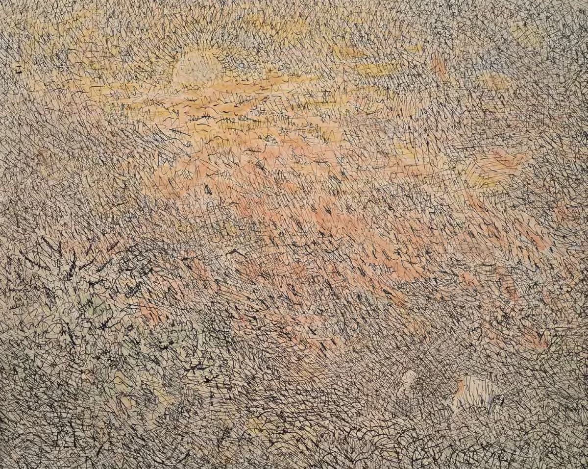 Ескіз до картини «Спека»