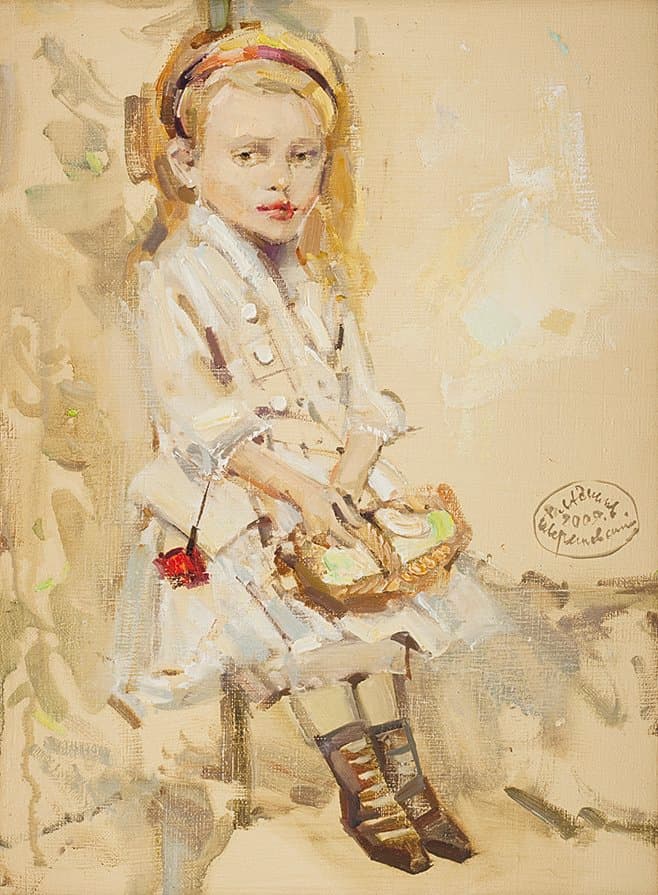 Дівчинка з корзинкою