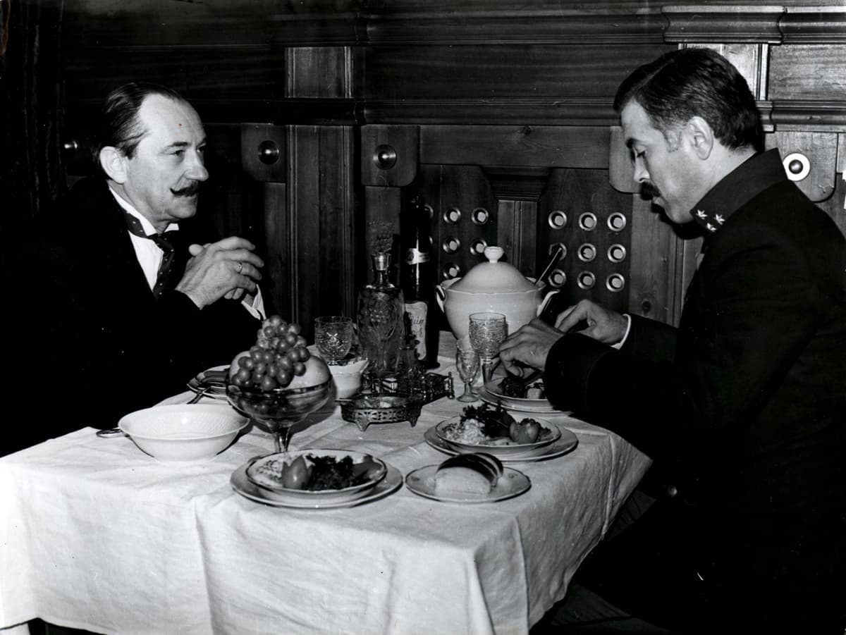 Документальна фотографія Богдана Ступки та Анатолія Хостікоєва