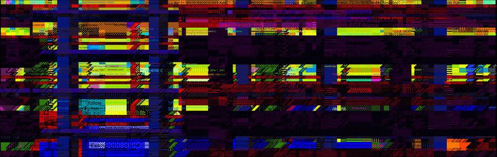 Landscape with Clearance of Sky. Із серії «Excel-art»