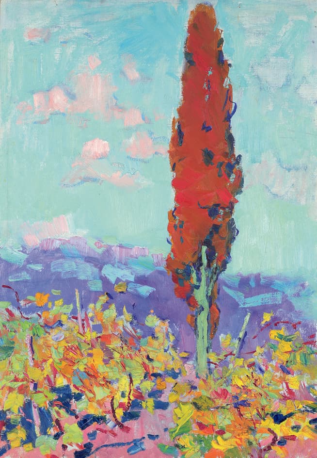 На винограднику