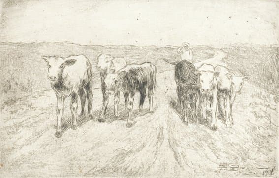 На пасовищі