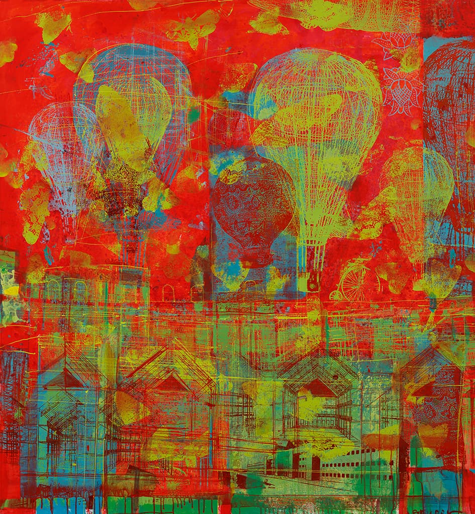 Balloons over the City