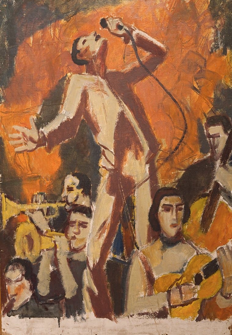 Ескіз до картини «Пісня»