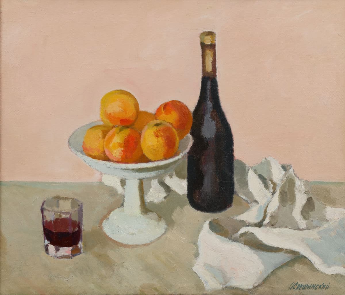 Натюрморт із персиками