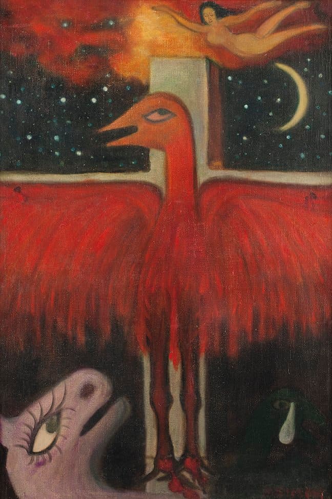 Червоний птах