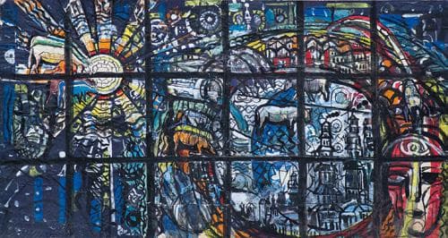 Ескіз вітражу пивзаводу