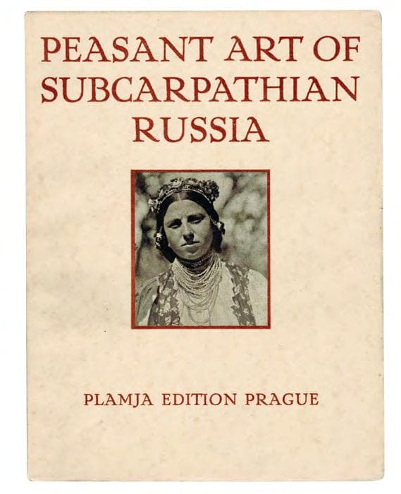 Peasant art of Subcarpathian Russia